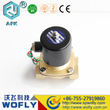 Brass or stainless steel low Price 12V solenoid Valve Waterproof